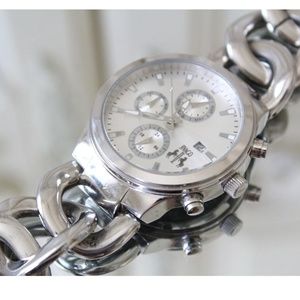 Jivago Lev Womens Silver Stainless Steel Bracelet